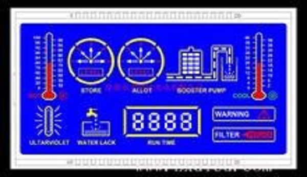 中山熱水器LCD液晶顯示屏