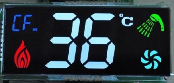 太陽能熱水器LCD液晶顯示屏