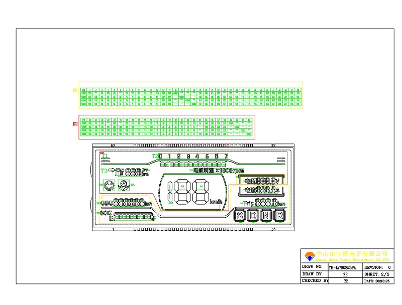 電動車LCD液晶屏